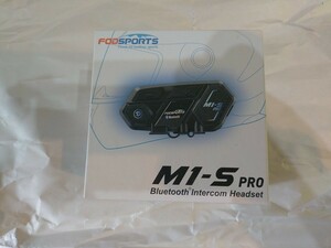 FODSPORTS M1-S Pro インカム 最大8人同時通話 Bluetoothインカム バイク用インカム ヘルメット ヘッドセット FODSPORTS 