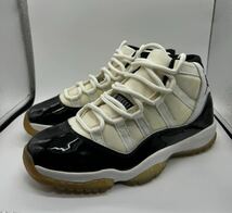 【未使用品】NIKE AIR JORDAN 11 27.5㎝ US9.5 136046-101 コンコルド2001_画像1