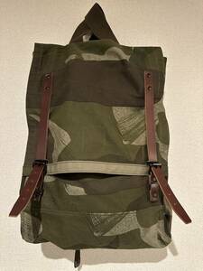 【未使用・美品】 Nigel Cabourn MOUNTAIN RUCKSACK CAMO ディスラブティブ・パターン・マテリアル（D.P.M.）2017FW