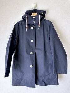 【美品・希少】Mackintosh マッキントッシュ ベイクルーズ別注 DUNOON HOOD ダヌーン フード ネイビー ストライプ