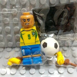 ロナウド　ミニフィグ　LEGO互換　匿名配送　レゴブロック　Ronaldo　サッカー選手　ポルトガル　送料無料　フィギュア