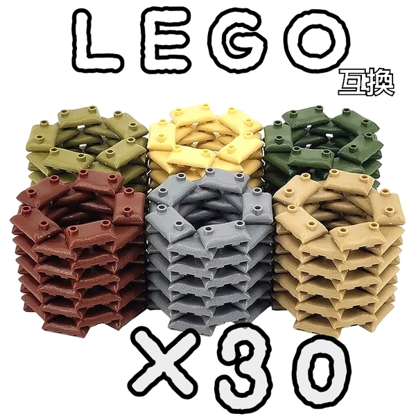 土嚢ブロック　6色　LEGO互換　匿名配送　レゴ　インテリア　特殊部隊　送料無料　SWAT　誕生日プレゼント　アーミーグリーン　ミリタリー