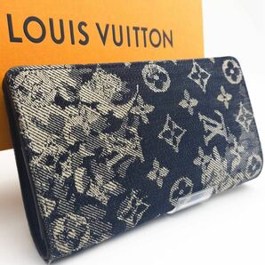 LOUIS VUITTON未使用に近い モノグラムタペストリーポルトフォイユブラザ二つ折り財布 長財布 ルイヴィトン 