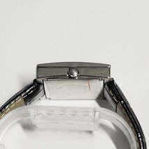 フェンディ FENDI フェンディマニア 革ベルト メンズ 腕時計 シルバー C358_画像5