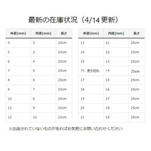 カーボンパイプ(極厚)　外径11mm　内径7mm　長さ25cm_画像3