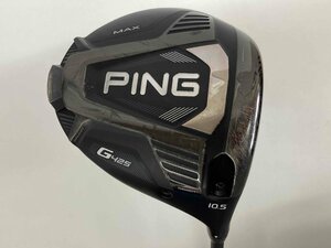 PING/G425 MAX ドライバー/ALTA J CB SLATE(Sフレックス)/10.5°