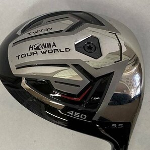 HONMA/TOUR WORLD TW737 450 ドライバー/VIZARD EX-Z65(Sフレックス)/9.5°の画像1