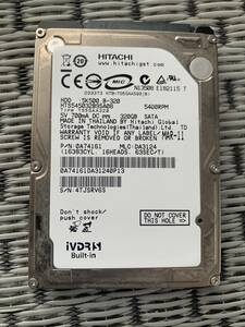 〓HITACHI〓　2.5インチHDD iVDR-S 320GB 動作品②