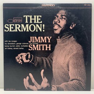 極美盤!! Kingプレス JIMMY SMITH The Sermon (Blue Note BST 84011／GXK 8210) ジミー・スミス／サーモン LP キング盤