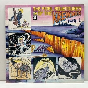 美盤!! UKオリジナル THE KREWMEN The Final Adventures Of The Krewmen Part 1 ('91 Lost Moment) 英国サイコビリー傑作 クルーメン