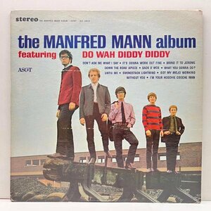 良好盤!! USオリジナル The Manfred Mann Album ('64 ASCOT) マンフレッド・マン 米国に於けるファーストアルバム Do Wah Diddy Diddy