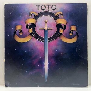 USオリジナル 初版 JC規格 バーコード無し TOTO 1st デビュー トト 宇宙の騎士 ('78 Columbia) TML刻印 Georgy Porgy, Child's Anthem ほか