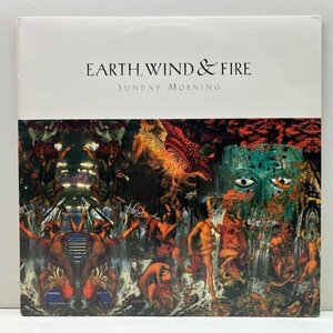 プロモ 極美盤!! 12インチ USオリジナル EARTH WIND & FIRE Sunday Morning ('93 Reprise) アルバム『Millennium』カット スムースR&B名曲