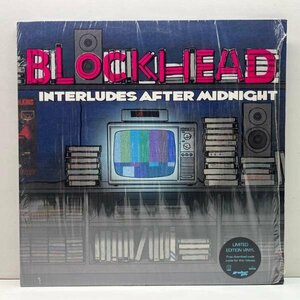 シュリンク美品!! 2枚組 UKオリジナル BLOCKHEAD Interludes After Midnight ('12 Ninja Tune) NU JAZZ, BROKEN BEAT ダウンテンポ 傑作 LP