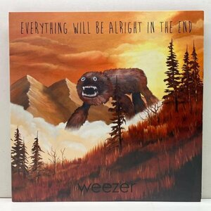 レア!良好盤! 180g重量盤 マシンSTERLING刻印 USオリジナル WEEZER Everything Will Be Alright In The End ('14 Republic) ウィーザー LP