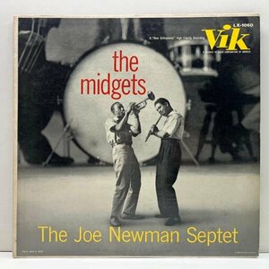 USオリジナル MONO 深溝 JOE NEWMAN SEPTET The Midgets ('56 Vik) w/ Frank Wess, Hank Jones, Freddie Green, Eddie Jones, Osie Johnson