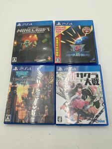 ! PS4 soft 4 point set my n craft The Earth Defense Army Sakura Taisen gold dam Hearts 