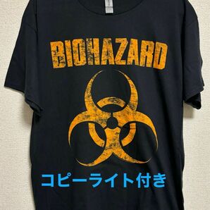 新品　BIOHAZARD Tシャツ　Lサイズ　バイオハザード NYHC ニューヨークハードコア　バンド