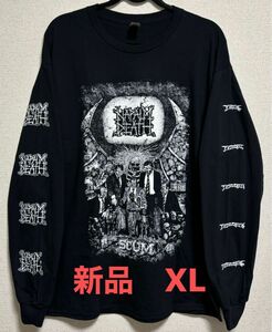 新品　Napalm Death SCUM ロングスリーブ　XL ナパームデス　グラインドコア　長袖