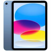 新品 iPad 第10世代 64GB Wi-Fiモデル ブルー AppleCare付属_画像1