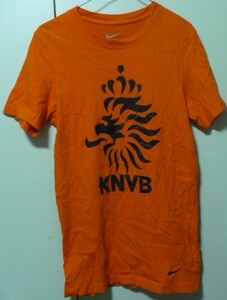 2012 Nike [Nike Japan Co., Ltd.] Голландская сборная T -Frish S Orange X Black