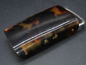 [462] Nagasaki book@ tortoise shell tortoise shell buckle belt for TIA