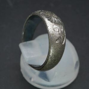 【543】8号 純銀 ヴィンテージ ビンテージ リング 指輪 アクセサリー TIAの画像4