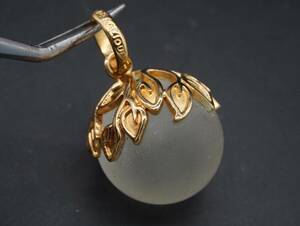 【1176】LALIQUE ラリック ネックレストップ ペンダントトップ TIA