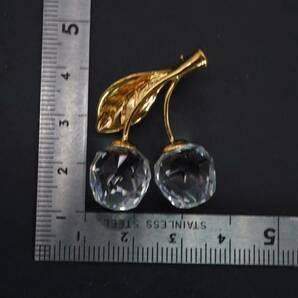 【1314】SWAROVSKI スワロフスキー ブローチ アクセサリー TIAの画像5