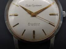 【127】SEIKO Sportsman Diashock セイコー 15石 手巻き 腕時計 時計 TIA 動きます_画像3