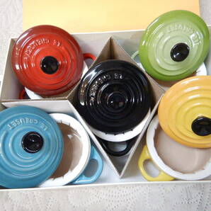 ルクルーゼ LE CREUSET 小鉢 PETITE COCOTTE ５色 未使用 可愛いの画像4