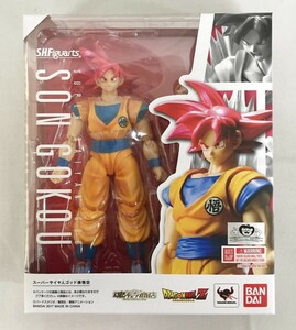 魂ウェブ限定★貴重★【未開封】S.H.Figuarts スーパーサイヤ人ゴッド孫悟空 ドラゴンボールZ　悟空　フィギュア－ツ　DRAGON BALL　