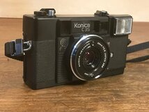 SS-3296■送料込■Konica C35 AF HEXANON フィルムカメラ 386g●フラッシュ動作無し●ジャンク扱い/くATら_画像1