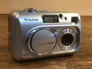 SS-3441■送料込■FUJIFILM FinePix DIGITAL CAMERA A210 3.2 MEGAPIXELS デジタルカメラ 34009640 レトロ 175g●通電のみ確認/くATら