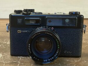 TT-2325 ■送料込■YASHICA ヤシカ ELECTRO YASHINON DX 1:1.7 f=45ｍｍ カメラ 写真 698g●シャッターのみ確認●ジャンク扱い/くGOら