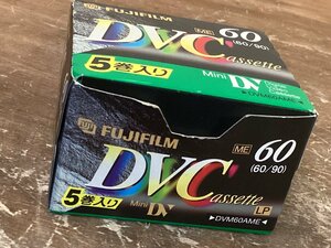 TT-2278■送料込■Mini DVC DV カセットテープ フジフィルム ビデオテープ 60分 5巻入り DVM605AME 204g●未使用品●未開封品/くGOら