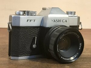 SS-3610■送料込■YASHICA FFT 一眼レフカメラ フィルムカメラ 873g●ジャンク扱い●レンズに曇りあり/くATら