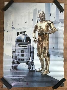 KK-6857 ■送料込■ STAR WARS スター・ウォーズ C-3PO R2-D2 SF キャラクター ポスター 印刷物 レトロ アンティーク/くMAら