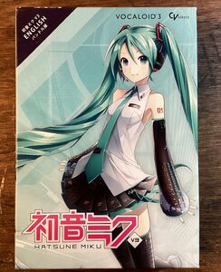 HH-8459■送料込■VOCALOID 初音ミク V3 バーチャル シンガー DAW 音声 合成 ソフト ボーカル 制作●MAC.WIN動作環境の確認願います/くFUら