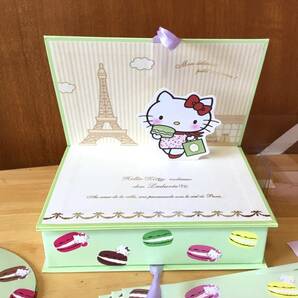 ハローキティ☆LADUREE ラデュレコラボケース入りレターセット 2011年の画像6