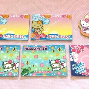 ハローキティ☆グアム・サイパン限定販売メモ 6冊セット 2009年 2010年の画像1