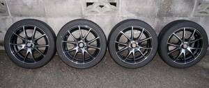 WedsSport ウェッズスポーツ SA-10R 5.0J-15 +45 4H100 ＋ ダンロップ DIREZZA ZIII ディレッツァ Z3 165/50R15 73V 中古です