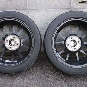 WedsSport ウェッズスポーツ SA-10R 5.0J-15 +45 4H100 ＋ ダンロップ DIREZZA ZIII ディレッツァ Z3 165/50R15 73V 中古ですの画像4