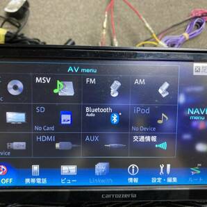 売り切り カロッツェリア AVIC-ZH0077W/CD/DVD/SD/4x4 フルセグ/ブルートゥースの画像6