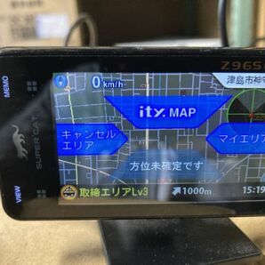 ユピテル GPS レーダー 探知機 Z965Csd 4ピース セパレート タッチパネル YUPITERU グロナス みちびき 指定店限定の画像2