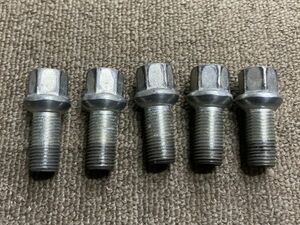 VW original Volkswagen wheel bolt 5ps.@ spherical surface 