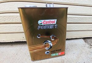 カストロール Castrol エンジンオイル POWER1 4T 10W-40 4L 二輪車 4サイクル 部分合成油 MA 2輪