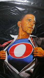 未使用 直筆サイン エディションナンバー入り TIME FOR A CHANGE OBAMA ALEX ROSS シルクスクリーン バラク・オバマ アレックス・ロス