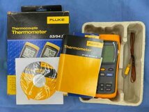 【未使用】FLUKE デジタル温度計　53　Kセンサー付き　（ロガー機能あり）_画像4