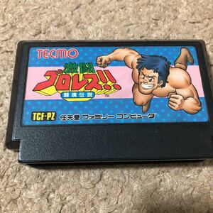 FC 激闘プロレス 闘魂伝説 ファミコン ファミカセ 同梱可能